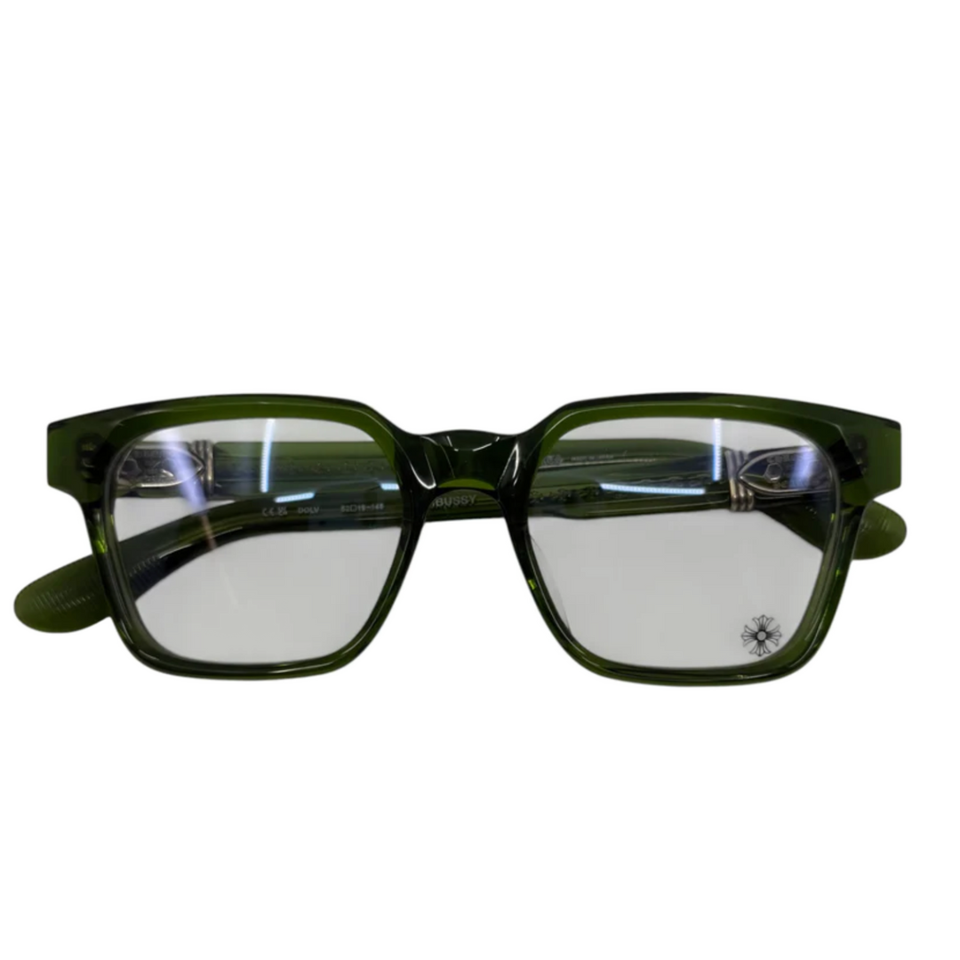 CHROME HEARTS 'CELIBUSSY' GREEN GLASSES