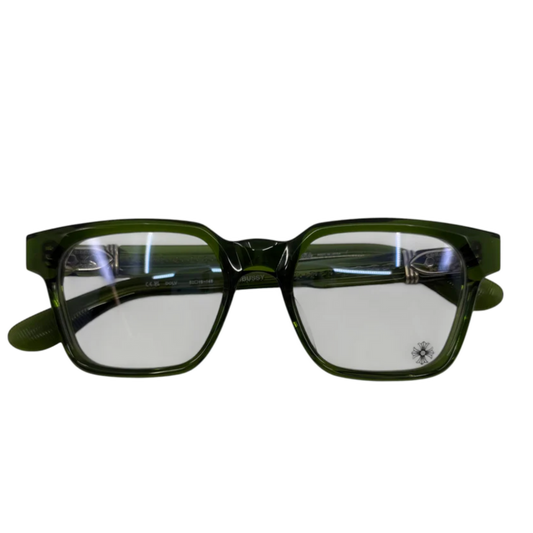 CHROME HEARTS 'CELIBUSSY' GREEN GLASSES