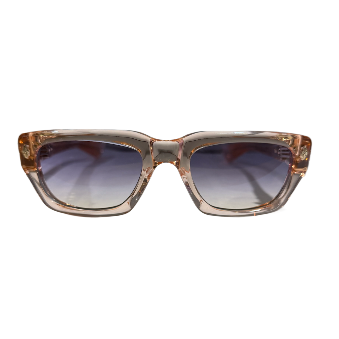 CHROME HEARTS 'IDWANNA' PINK CRYSTAL GLASSES