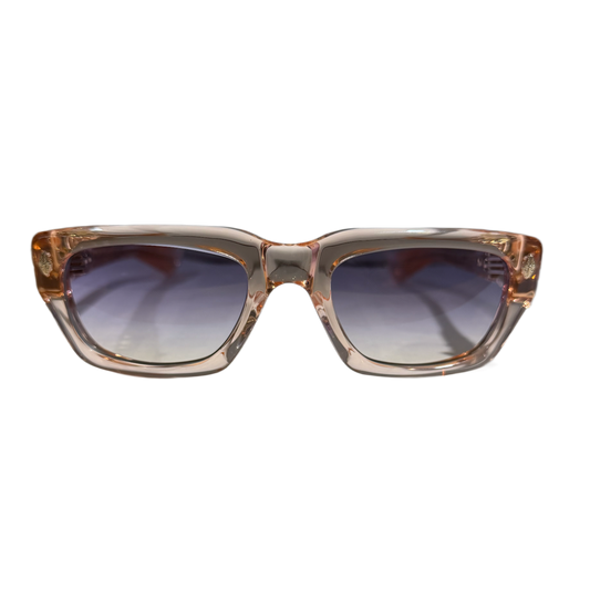 CHROME HEARTS 'IDWANNA' PINK CRYSTAL GLASSES