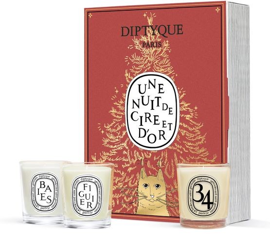 DIPTYQUE Surprise book candles set 3 x 35 g - Image 1