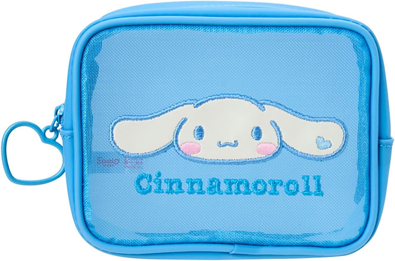 Sanrio Mini Pouch PVC, Polyester, Steel Accessory Case Suitable for Ages 3 and Up