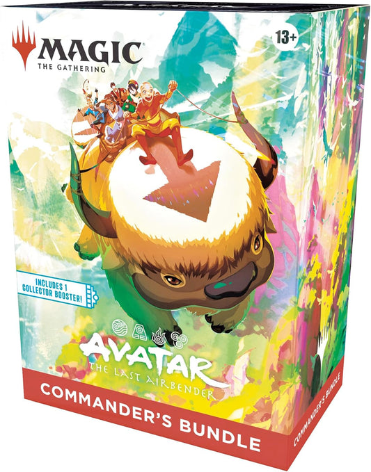 Magic: The Gathering Avatar: The Legend of Aang Commander's Bundle English Version MTG Trading Card Game Wizards of the Coast TLA D45850000