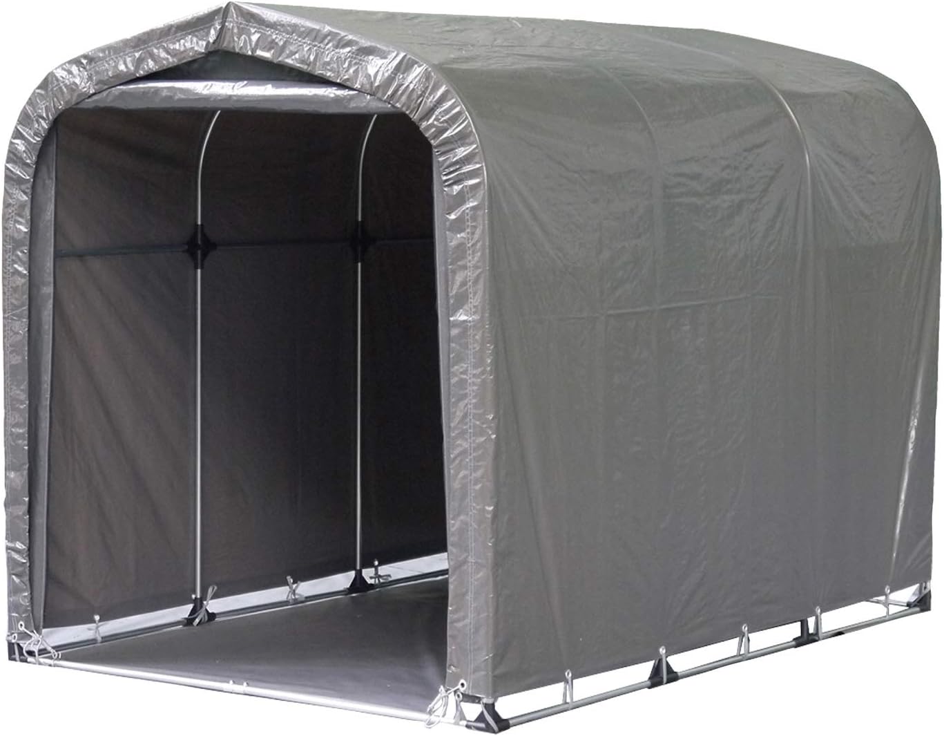 Nan-Ei Kogyo Cycle House, For 3 Bikes, Gray