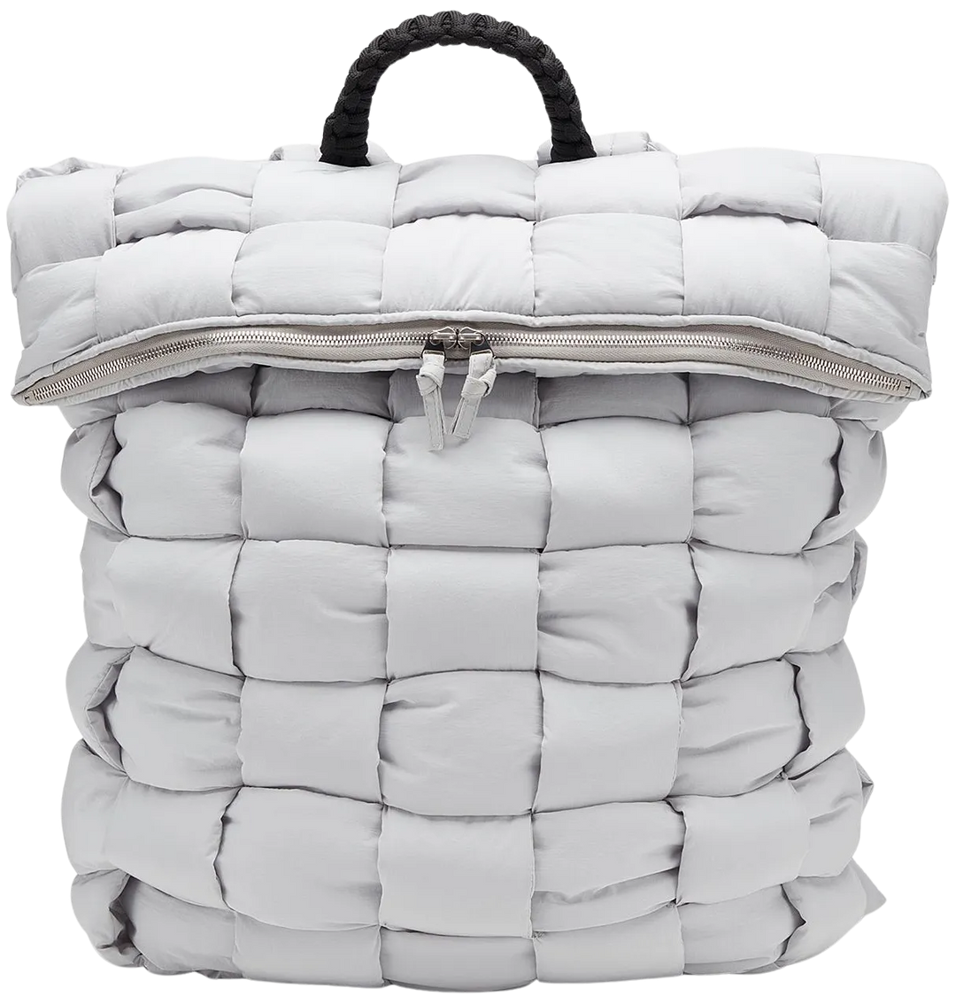 BOTTEGA VENETA 'GREY' PUFFER BACKPACK