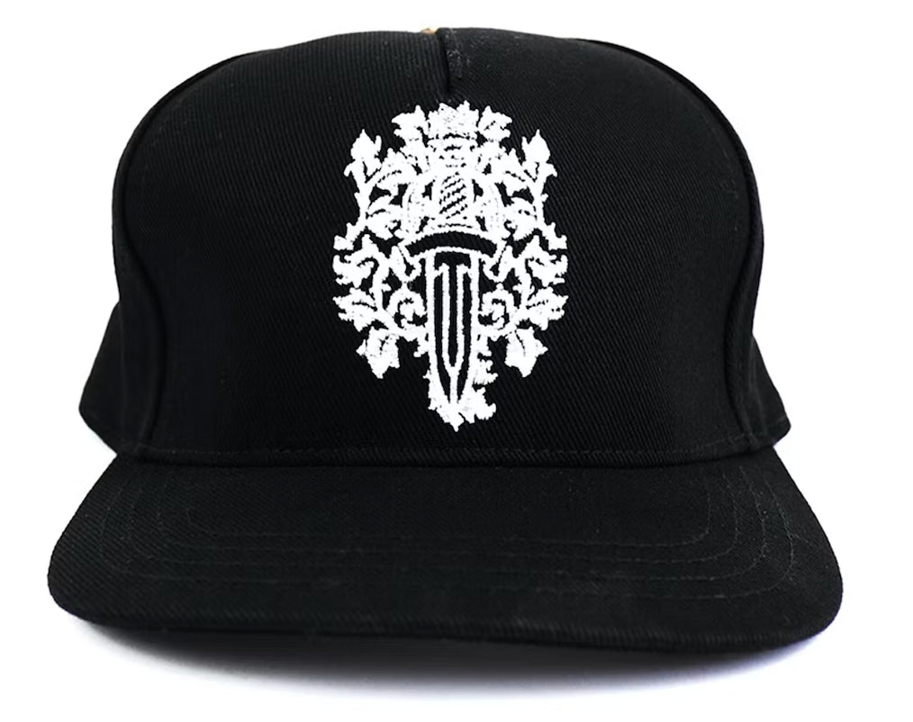 CHROME HEARTS 'FLORAL DAGGER' SNAPBACK HAT
