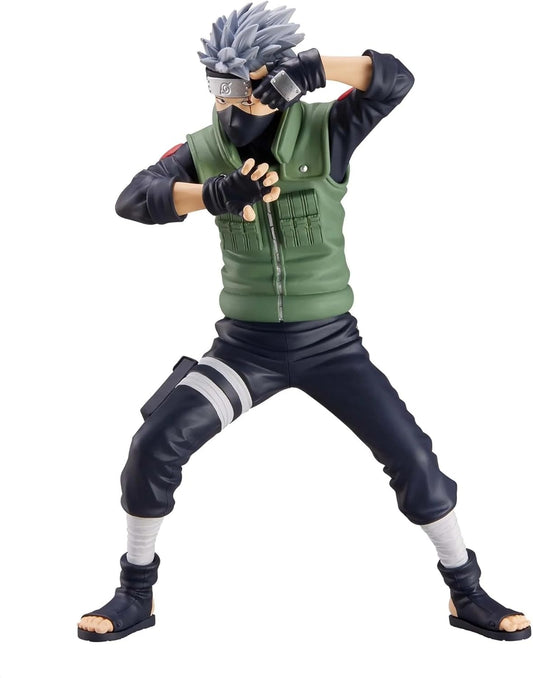 Naruto Kakashi Hatake Grandista Figure, Size: Approx. 9.1 inches (23 cm)