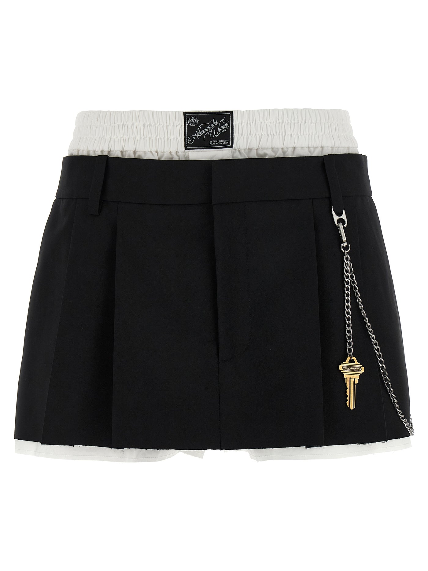 Alexander Wang 'Pre Styled Pleated W/Chain' Skort - Image 1