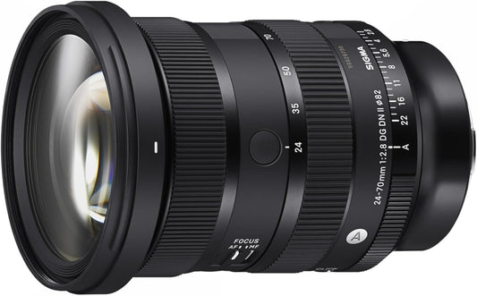 Sigma Sigma L-Mount Lens 24-70mm F2.8 DG DN II Zoom Standard Full Size for Art Mirrorless Only