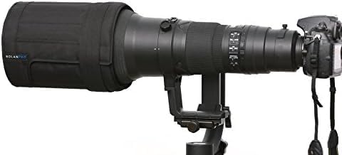 Rolanpro Lens Hood Telephoto Lens Folding Hood for Canon Nikon Sony Sigma Tamron 200mm f/2, 300mm f/2.8, 400mm f/4, 200-400mm f/4 SLR (S)-#Black Waterproof