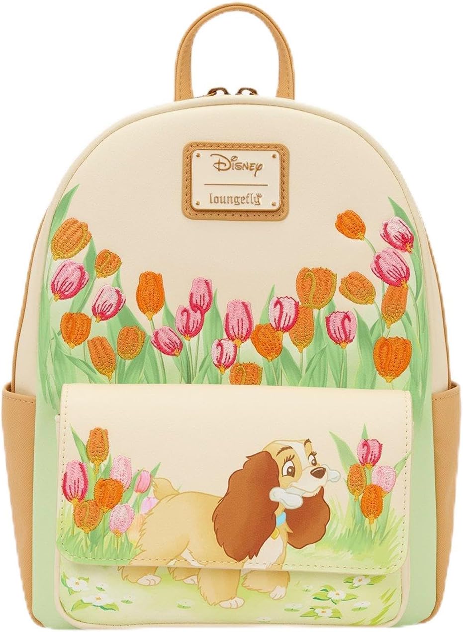 Loungefly Disney Lady and The Tramp Tulips Mini Mochila MULTI NONE