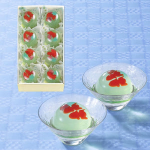Soya Genkichihouan Goldfish, Set of 8 (Gift, Souvenir, Sweets, Jelly, Jelly)