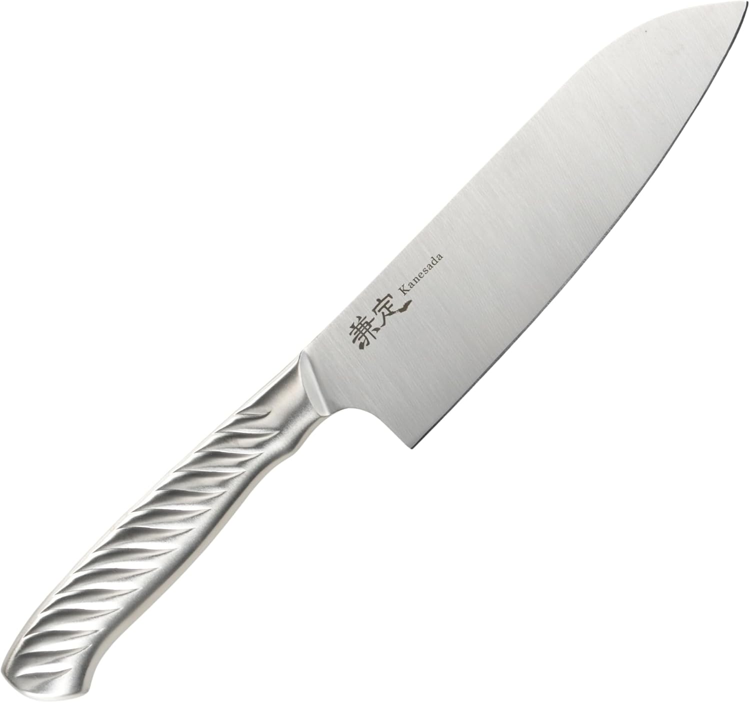 Takagi Santoku Knife, Silver, 6.5 inches (165 mm)