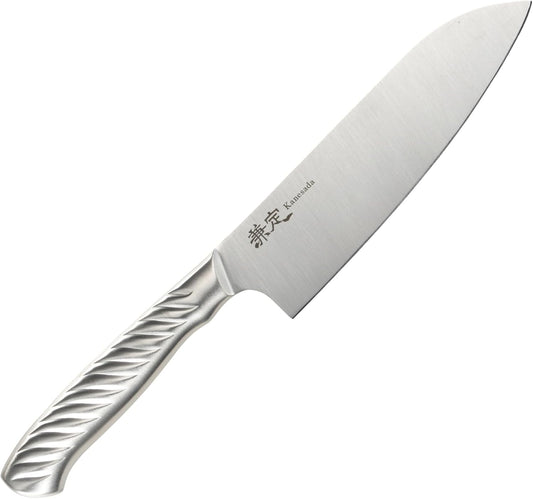 Takagi Santoku Knife, Silver, 6.5 inches (165 mm)