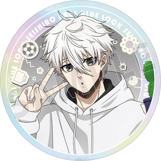 Blue Rock, Illustrated by Seijiro Nagi, Morning Routine Ver. Aurora Sticker