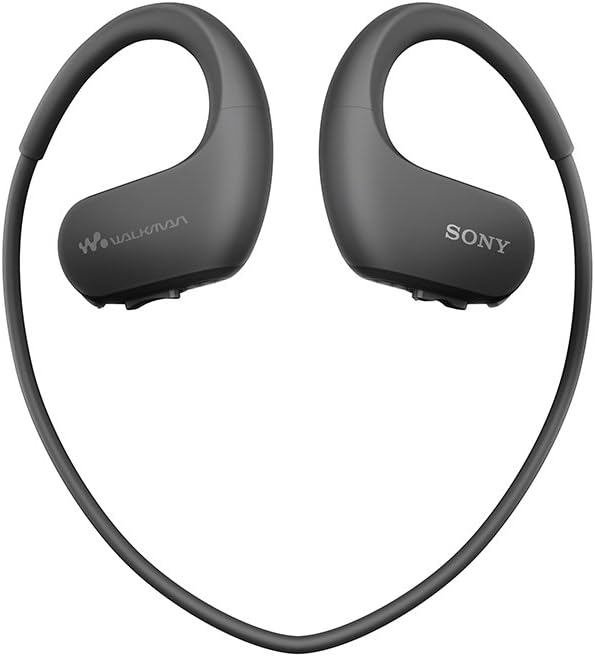 ソニー(SONY) ヘッドホン一体型ウォークマン Wシリーズ NW-WS413 : 4GB MP3プレーヤー <メモリータイプ> ブラック NW-WS413 BM