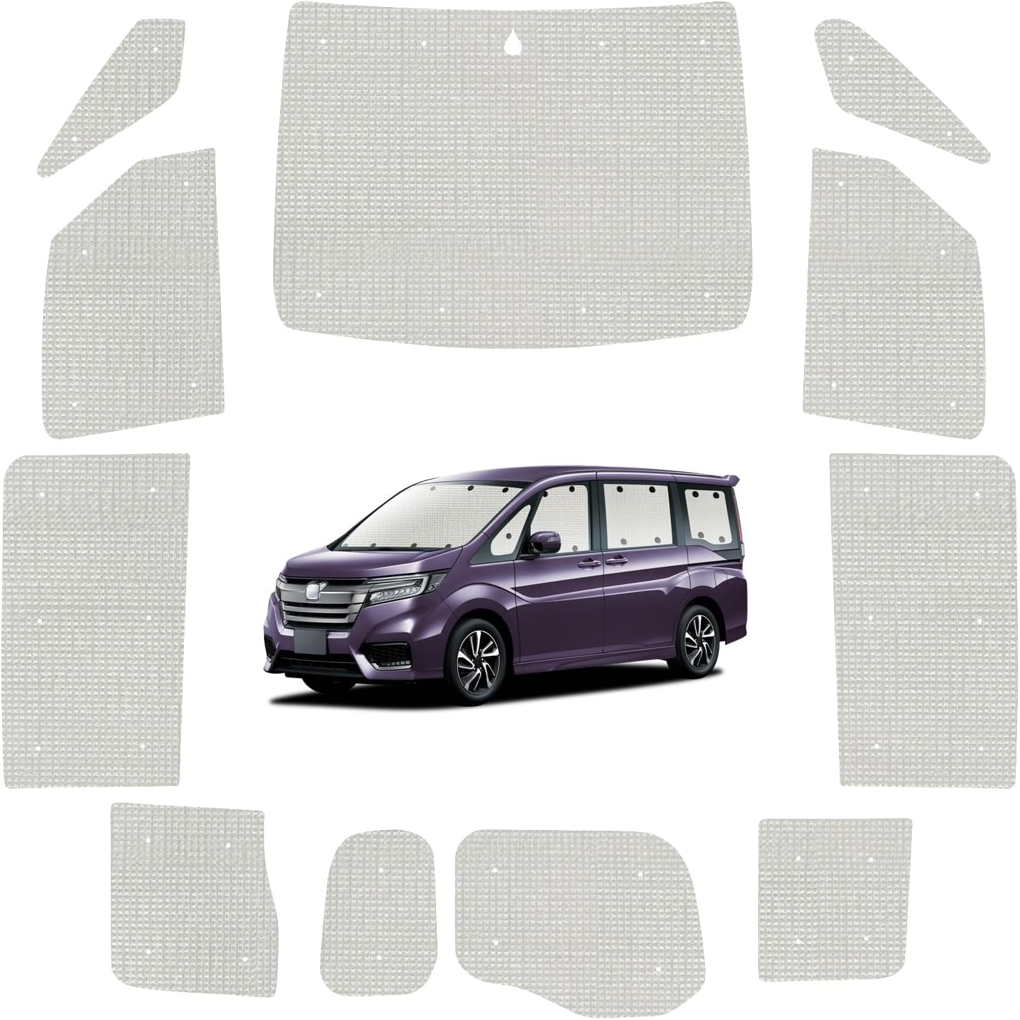 Hobby Craftsman Sunshade Craft Shade Car Step Wagon RP1/5 Series Spada RP Exclusive Curtain for Sleeping in Car Goods "09s-c008-sa"