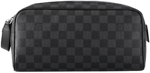 LOUIS VUITTON 'DAMIER' DOPP KIT TOILET POUCH