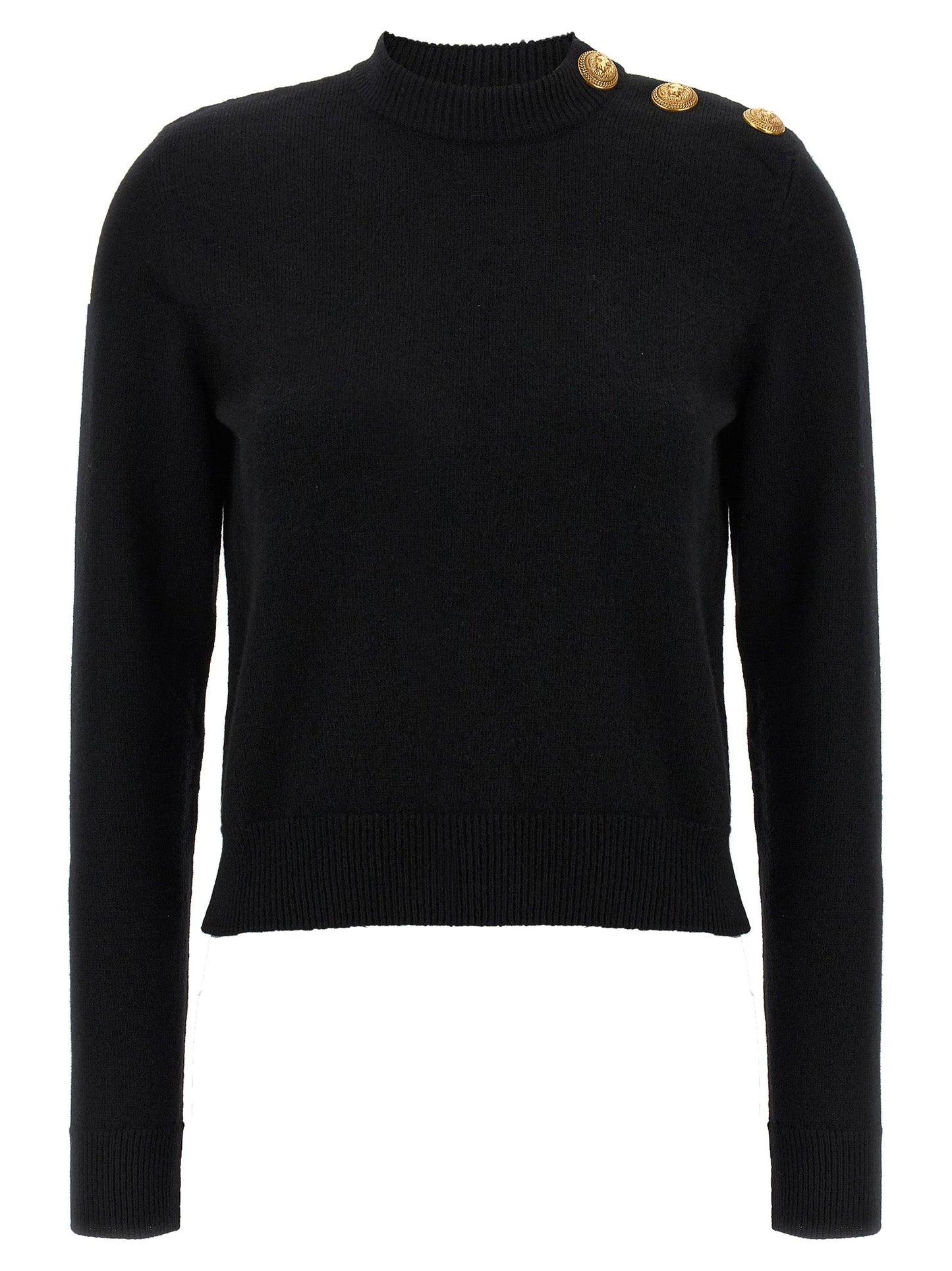 Balmain Eco Cashmereボタンセーター - Image 1