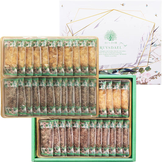Oishisanomori RUYSDAEL (Loysdael) Petit Chocola Leaf x 24 pieces, Petit Leaf x 22 pieces, Western-style confectionery, thank you, gift, sweets, snack, assortment, present, Oishisanomori gift [Petit