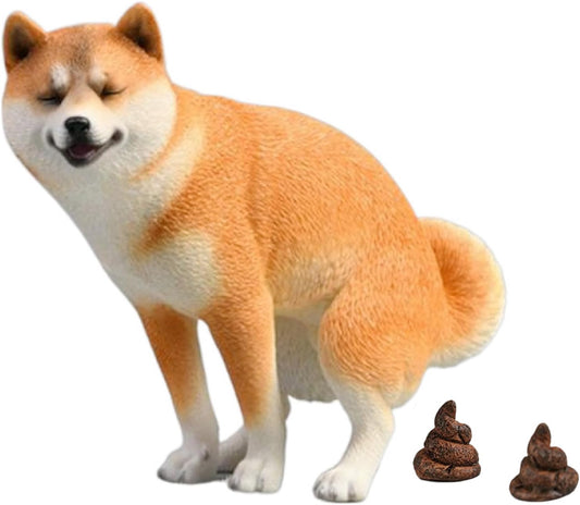 Avidora Shiba Inu Toy Poop Figurine Funny Goods Interior Poop Figure