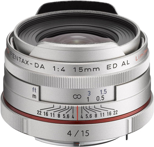 Pentax 21480 HD DA Objectif 15 mm f/4.0 Argent