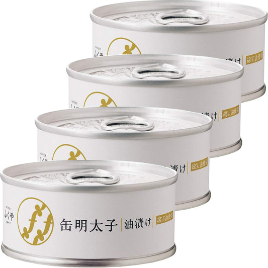 Fukuya Canned Meisho / Marinated in Oil, 3.0 oz (85 g) x 4 Packs