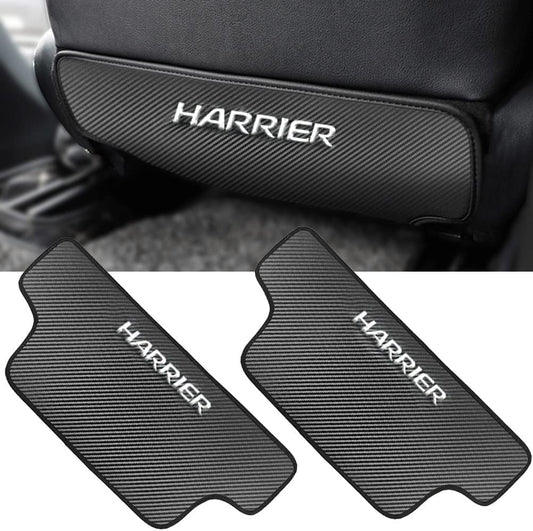 Kayafar Toyota Harrier 80 Series Kick Guard, Harrier Seat Back Mat, Rear Seat Protector, Stain Prevention, Kick Prevention, Embroidery, HARRIER Logo, Seat Back Protector, HARRIER Interior Parts,
