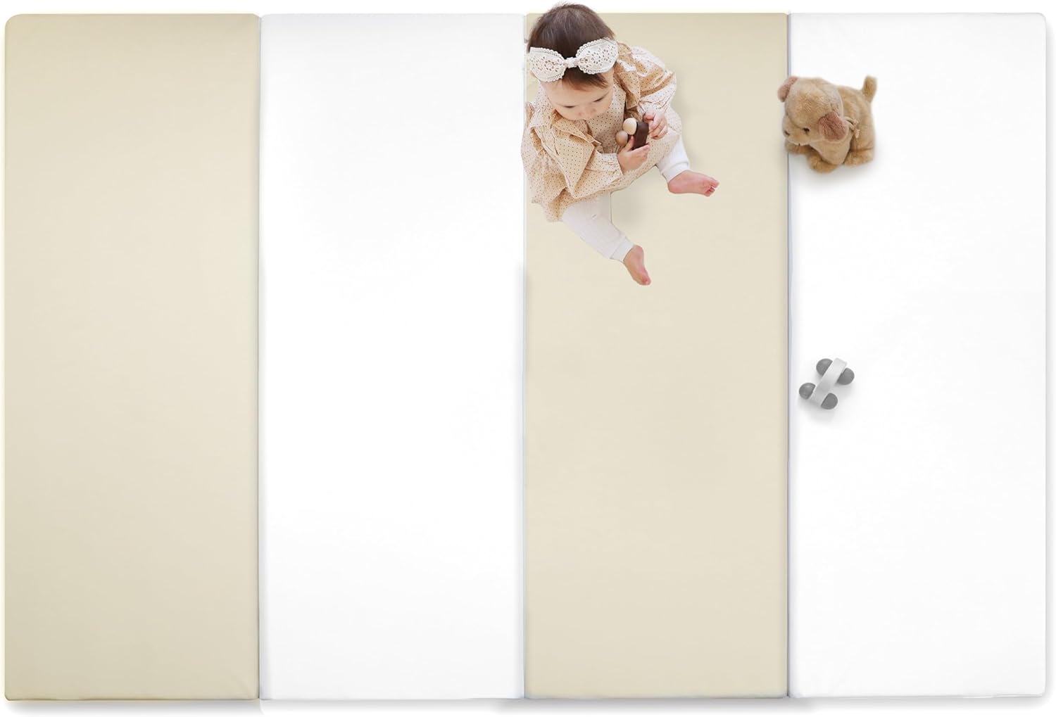 (ケラッタ) プレイマット 折りたたみ リバーシブル 赤ちゃん 床暖房 1級防音 防水 厚手