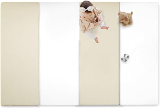 (ケラッタ) プレイマット 折りたたみ リバーシブル 赤ちゃん 床暖房 1級防音 防水 厚手