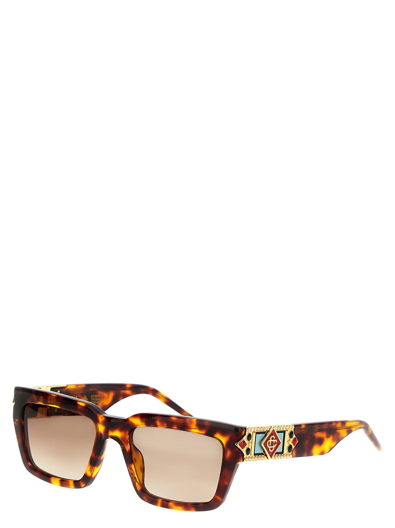 Casablanca カサブランカ 'The Tortoiseshell Square Metope'サングラス - Image 1