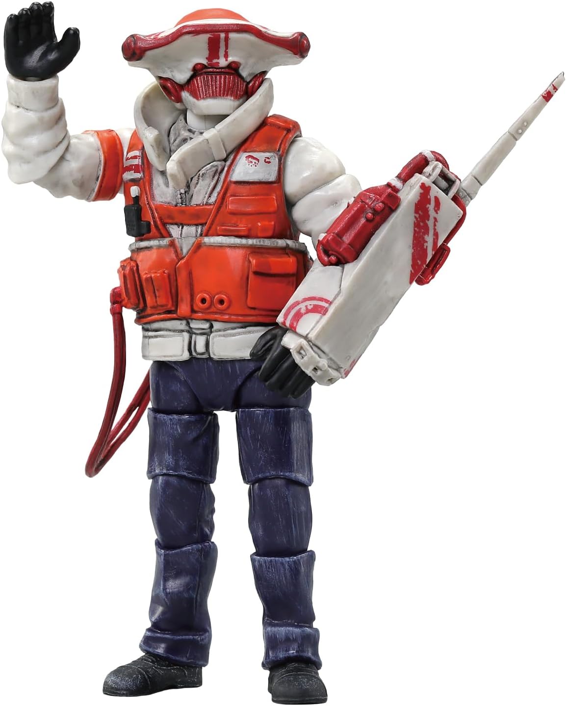 52TOYS 3.75' Series x Murase Lumber Hammerhead "Hammerhead" 3.75" Super Action Figure Painted Sumi Holder