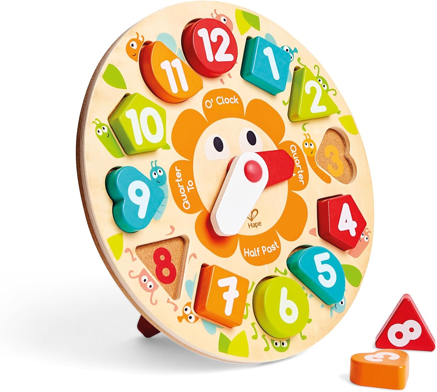 Hape Clock Puzzle E1622A