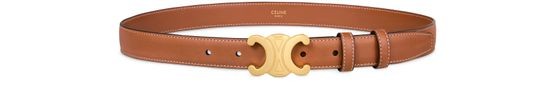 CELINE Medium Triomphe belt in natural calfskin - Image 1