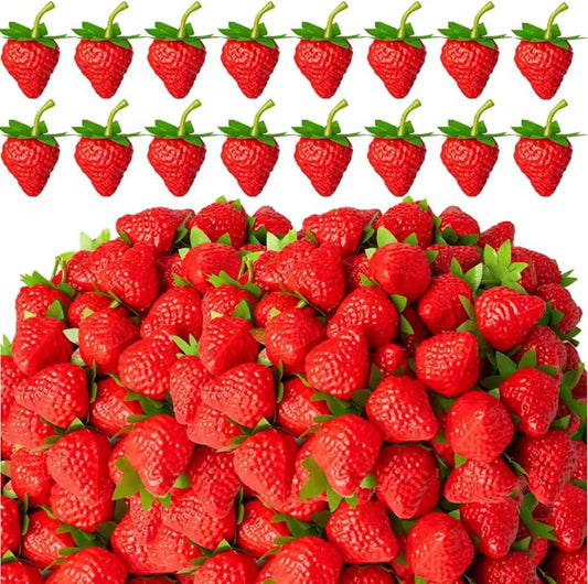 Strawberries, Set of 20, Food Samples, Life-like, For Fruit Shops, Display Etc