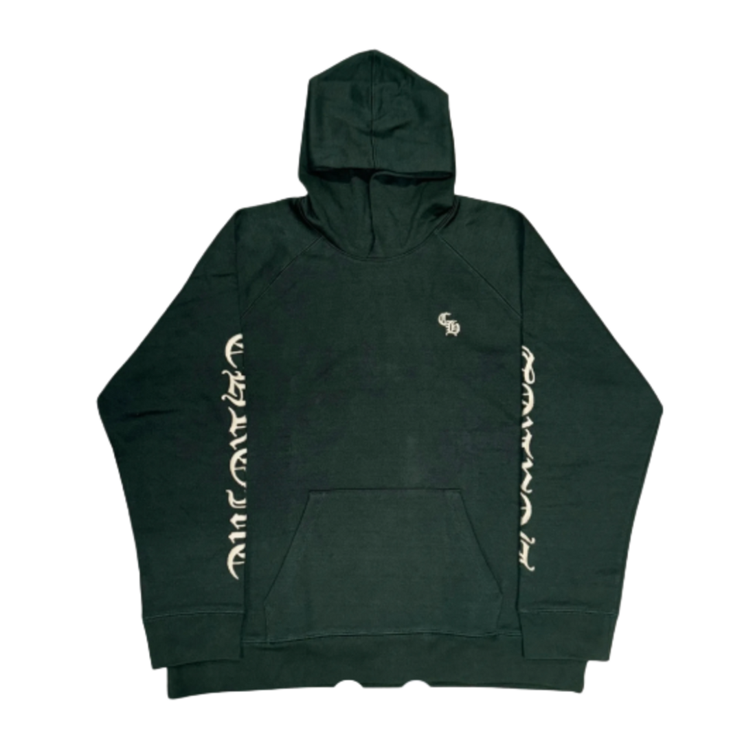 CHROME HEARTS 'GREEN' SLO RIDE HOODIE