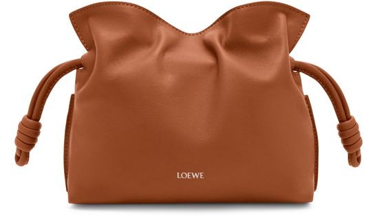 LOEWE Mini Flamenco clutch in nappa calfskin - Image 1
