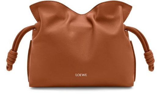LOEWE Mini Flamenco clutch in nappa calfskin - Image 1