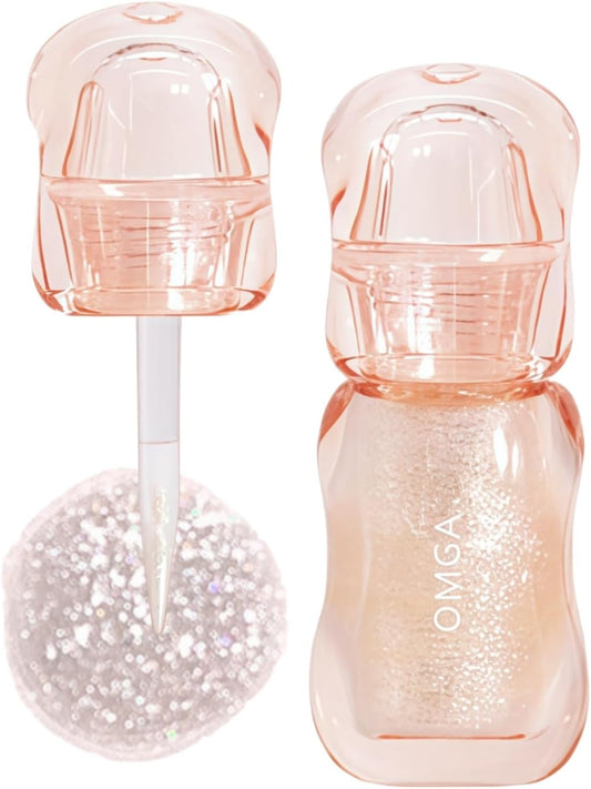 01# White Diamond Liquid Eye Shadow, Glitter, Tear Bag Makeup, Liquid Eye Shadow Stick, Eye Shadow Set, High Color, Waterproof, Long Lasting, For Beginners