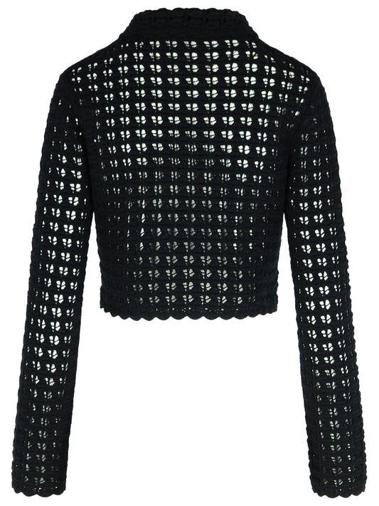 Dolce  Gabbana ドルチェ＆ガッバーナブラックバージンウールジャケット - Image 1