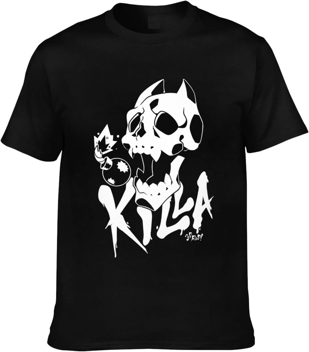 ZOOKISS T-shirt, JoJo's Bizarre Adventure, Killer Queen, Anime Top, Shirt, Short Sleeve, Men's, Women's, Summer Clothing, 100% Cotton, Stylish, Cartoon Style, Couples Wear, Large Size, Goods,