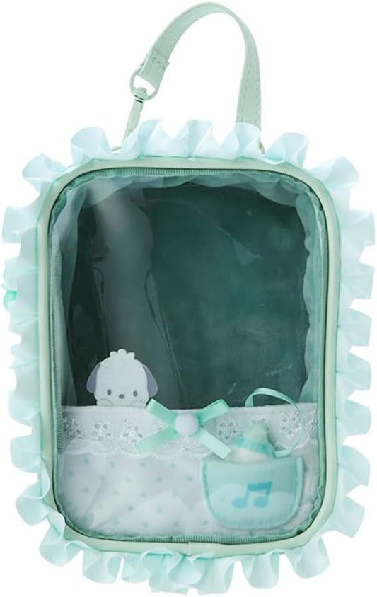 Sanrio 184730 Pochacco Plush Pouch Enjoyment Idol, Baby Pochacco, 6.1 x 4.7 x 3.5 inches (15.5 x 12 x 9 cm), Character