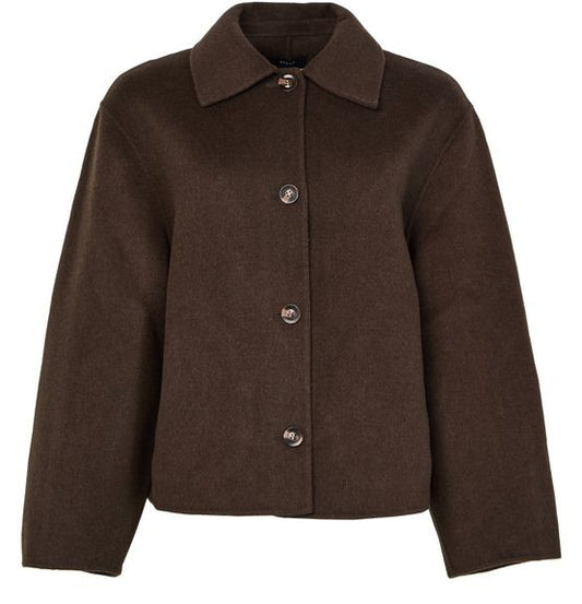 SOEUR Gyoda woolen cropped coat - Image 1