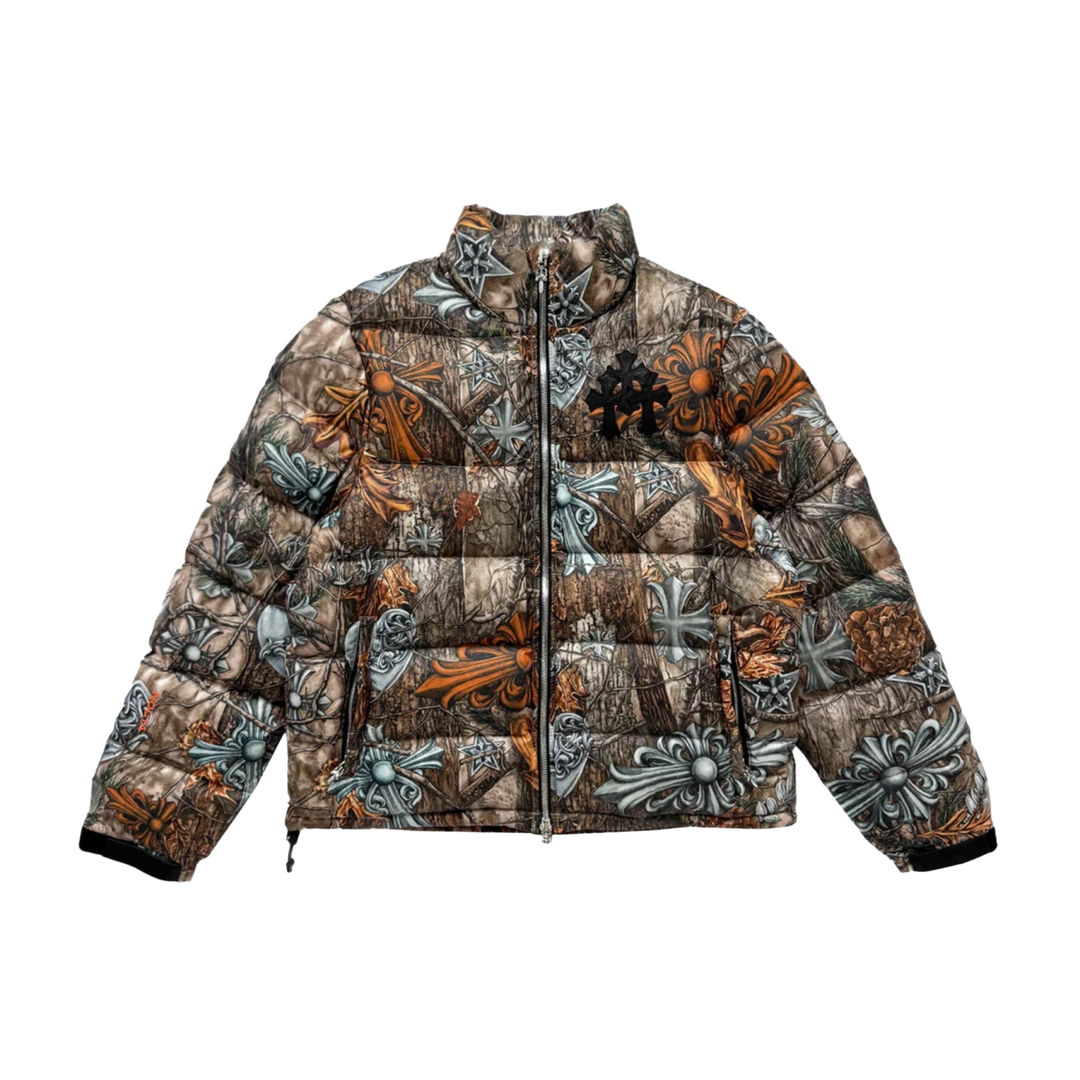 CHROME HEARTS X DRAKE NIKE NOCTA 'CAMO' PUFFER JACKET