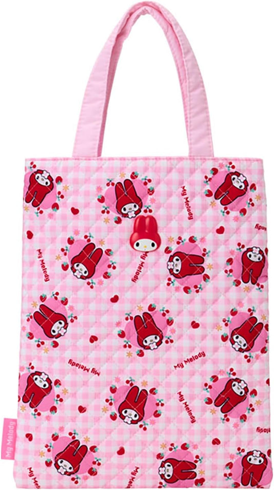 Sanrio 625361 My Melody Hand Bag (Everyone's Quilt) Polyester, Cotton, ABS A4 Storage, Recommended Ages 3 and Up