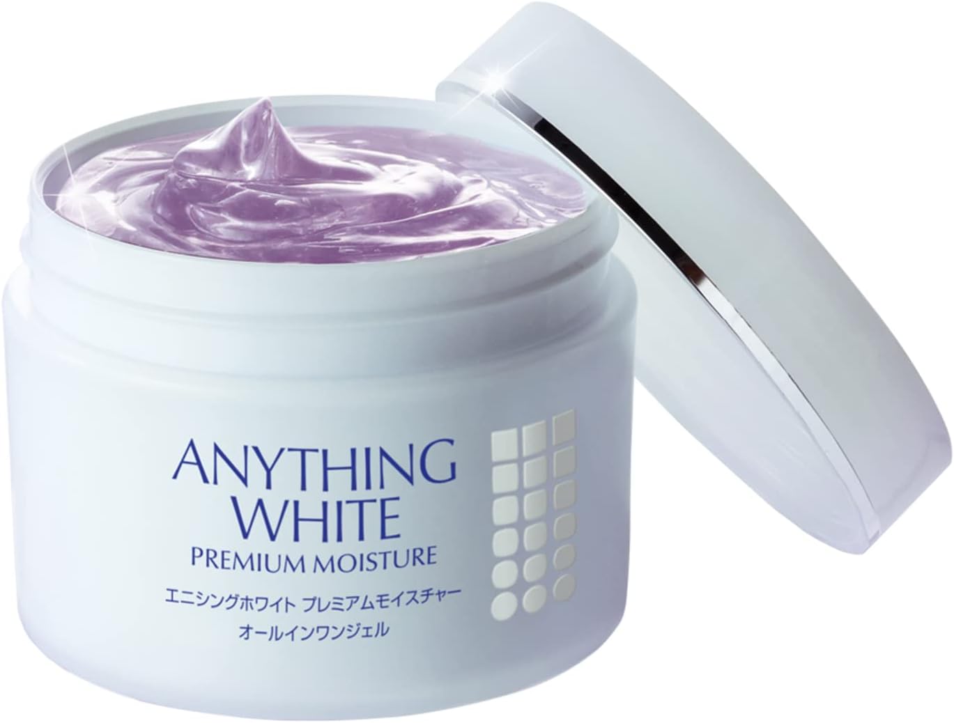 Anything White Premium Moisture 4.2 oz (120 g), Medicated All-in-One Gel, Whitening, Moisturizing Gel, Quasi Drug, 1 Piece, 40 Day Supply