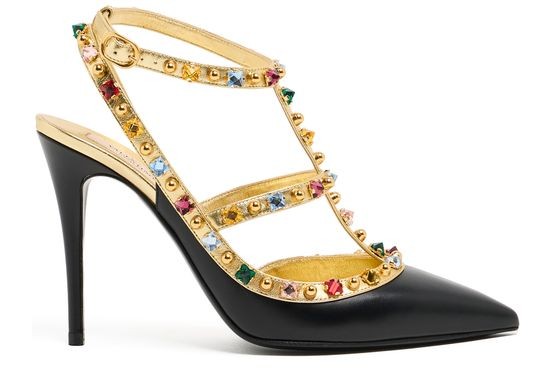 VALENTINO GARAVANI Rockstud ストラップ パンプス - Image 1