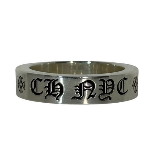 CHROME HEARTS 'CH NYC' SPACER RING