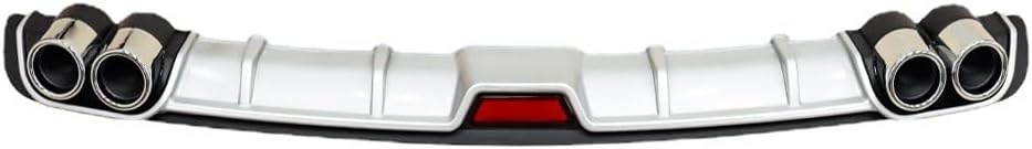 Toyota Camry 70 Series Camry 10th Generation Rear Diffuser Rear Bumper Spoiler ABS Rear Spoiler Under Panel 4 Tail Rear Bumper Spoiler Diffuser Lightweight Aero DIY Accessories Custom Exterior Parts
