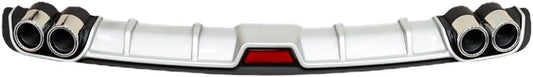 Toyota Camry 70 Series Camry 10th Generation Rear Diffuser Rear Bumper Spoiler ABS Rear Spoiler Under Panel 4 Tail Rear Bumper Spoiler Diffuser Lightweight Aero DIY Accessories Custom Exterior Parts